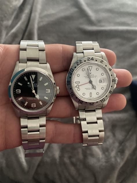 rolex 114270 vs 16570